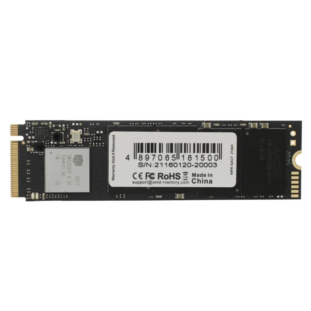Внутренний SSD-диск на 240 Гб AMD Radeon R5 NVMe серии M.2 PCI-E 3.0 (R5MP240G8)